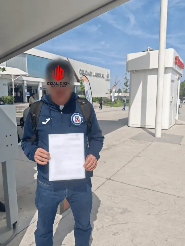 Referencia de persona ayudada por Coalición Montaño