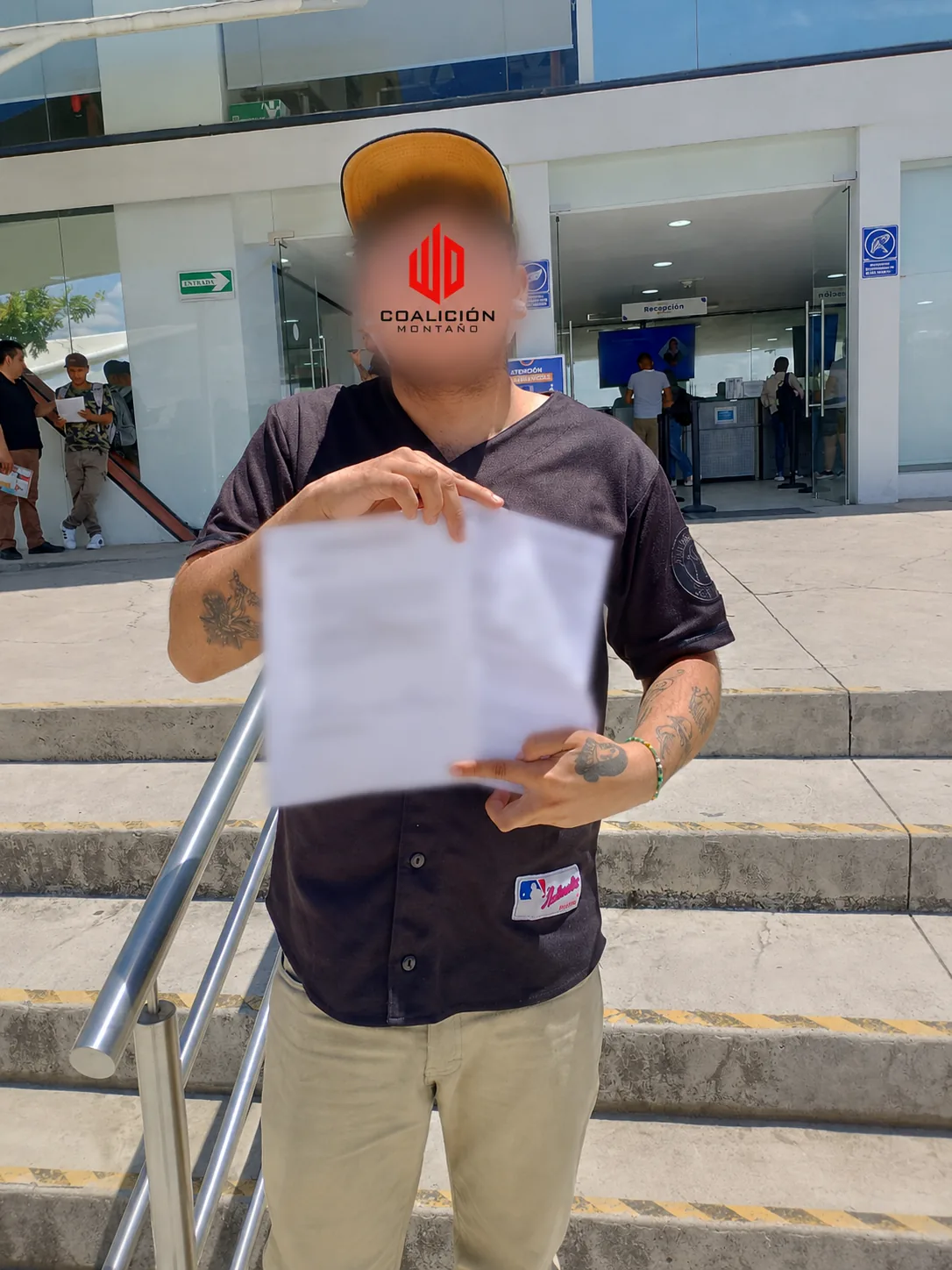Referencia de persona ayudada por Coalición Montaño