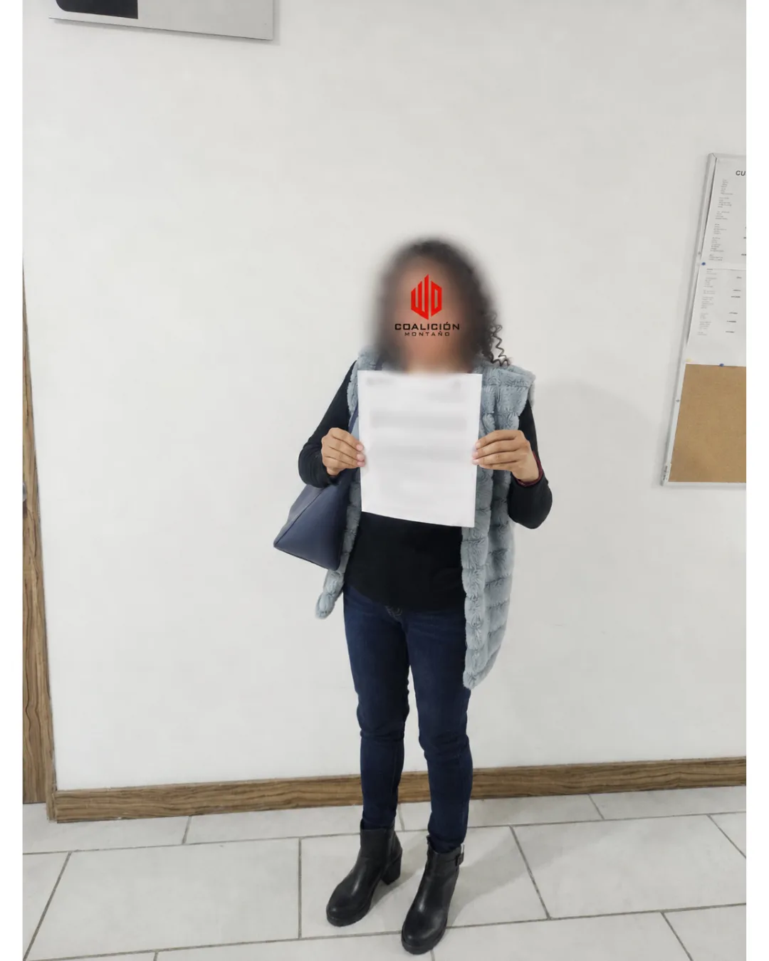 Referencia de persona ayudada por Coalición Montaño